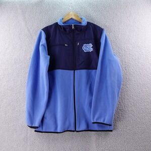 Mens‎ University of North Carolina Tar Heels Fleece Jacket Blue Size Medium